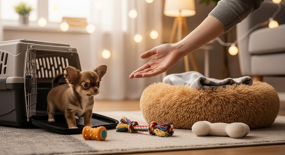 Arrivo del Cucciolo di Chihuahua a Casa: Guida Essenziale per un Inizio Senza Stress 2 arrivo del cucciolo di chihuahua a casa guida essenziale per un inizio senza stress
